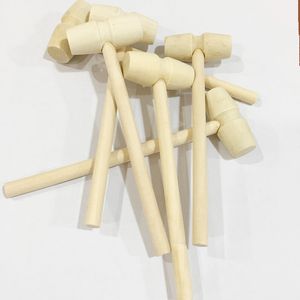 Mini Wooden Hammer Balls Pounder Replacement Wood Mallets Jewelry DIY Crafts DH9384