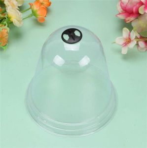 Garden Supplies Protective Clothes Reusable Plastic Plant Bell Cover Plants Protector for Season extention with Ground Securing Pegs