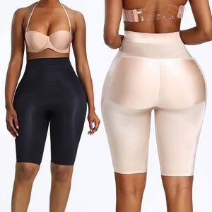 Moldeador de cuerpo sin costuras de cintura alta, bragas de control de glúteos para levantamiento de glúteos y abdomen, almohadilla invisible acolchada para mejorar la cadera, ropa interior 210305