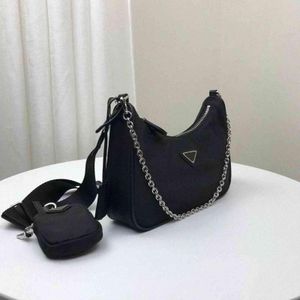 클래식 최고 품질의 새로운 여성의 Re-Edition 2000 토트 나일론 가방 가죽 어깨 가방 Luxurrydesig crossbody 가방 핸드백 x6l4 #