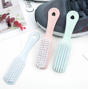 Household Plastic Brushs Shoe Cleaning Brush Nordic Soft Hair Shoes Washing Brush Laundry Scrubbing Clothes Products DE240