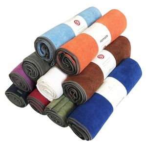 Super absorberende microvezel yoga mat handdoek fitness pilates sport dekens hoge kwaliteit antislip absorberen zweet gym workout handdoeken materiaal deken 183x61cm