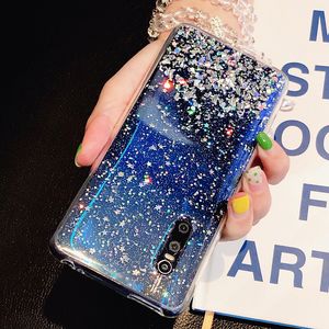 Bling Bling Blitter Star Sevin Case для Huawei P40 P0 P30 P20 Mate Honor 20 30 Pro 10i 10 I 9 Lite 8x P Smart Z 2019 Crystal Phone Cover