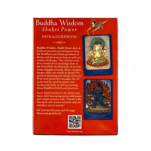 Buddha Wisdom Shakti Power Oracles Card Leisure Party Table Game Högkvalitativ Fortune-Telling Profhecy Tarot Deck med Guide Book S1A1y