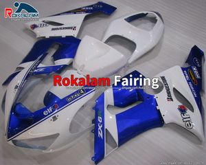 Kroppsfeedningar för Kawasaki ZX-6R 05 06 ZX6R ZX 6R 2005 2006 Sport Motorcykel Fairings Kit (formsprutning)