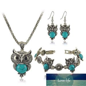 Retro Animal Suit Crystal Necklace Earrings Bracelet Wedding Party Jewelry Sets Statement Jewelry Fashion Jewelry Set Factory price expert design Quality