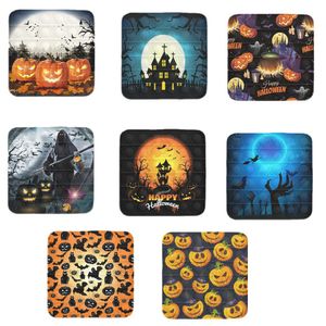 Bubble Fidget Toy Halloween Gift Pumpkin Demon Skull Magic Castle Desktop Puzzle Silicone Autism Rehabilitation Training Toys