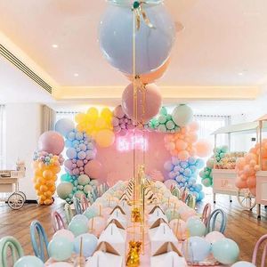 Büyük Macaron Lateks Balonlar Pastel Şeker Balon Düğün Doğum Günü Partisi Dekorasyon Bebek Duş Balonlar Oyuncaklar Toptan