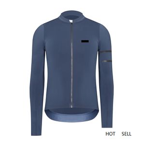 Top Quality Unisex Pro Aero Fit Thermal Fleece Winter Cycling Jerseys Long Sleeve Brushing inside Reflective