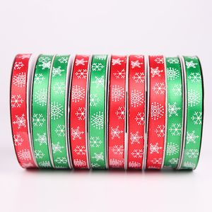 25yards / rolo Grosgrain fita de cetim para casamento Decoração de festa de Natal DIY Fitas Bow Cartão de Natal Presente Suprimentos DBC VT0745