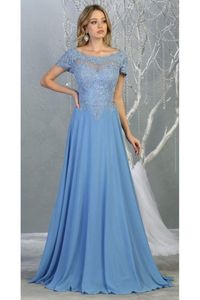 2022 Jewel Sleeveless Evening Dress Chiffon Women's A Line Long Beaded Prom Dresses Formal Gowns