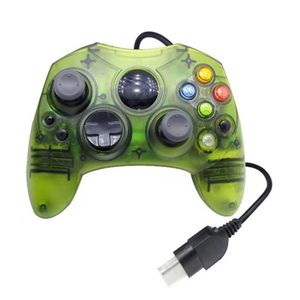 Yüksek Kaliteli Kablolu Xbox Denetleyicisi Gamepads Hafif Başparmak Joystick Gamepad için X-Box İlk Nesil Konsolu Perakende Kutusu