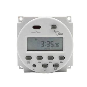 Timers 24hour Timer Switch 1Second Interval 12V 24V 110V 220V Digital LCD 7 Days Weekly Programmable Time Relay Programmer