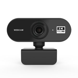 2K-Webcam mit festem Fokus, integriertes Mikrofon, High-End-Videoanrufkamera, Computerperipheriegeräte, Web für PC und Laptop
