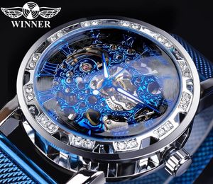 Najlepsza zwycięzca zwycięzcy mody męskie zegarki męskie automatyczne zegarek mechaniczny dla człowieka WN34
