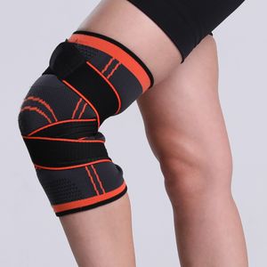 Kneepad Elastyczne Bandaż Pressuralizowane Podkładki Kolana Kolana Wsparcie Ochraniacz do fitness Sport Running Stawów Stawów Mięsień Brace