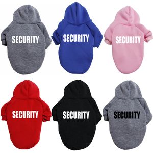 Güvenlik Desenleri Süblimasyon Baskılı Köpek Hoodie Sweater Köpek Giyim Dört Mevsimler Küçük ve Orta Köpekler Kıyafetler Labrador Fransız Buldog Ceket Giyim 9xl A220