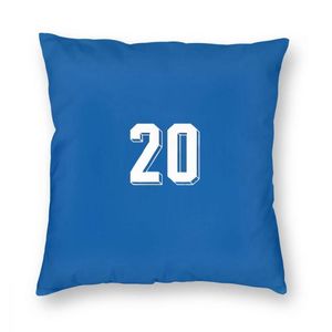 Kudde/dekorativ kudde Paolo Rossi Italy 1982 Square Case Cushions for Sofa Soccer Calcio Italian Football Customized Cushion Covers