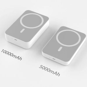 Telefon Power Banks Magnetic PowerBank 10000mAh f￶r iPhone 12 13 Pro Max Mini Mobiltelefon Externt batteri