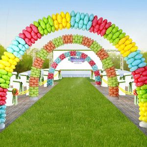 Decoração de festa arco de balão decorações de casamento decorações de flores de aniversário para casa crianças adultos trevo alumínio cerimônia de jardim dq55