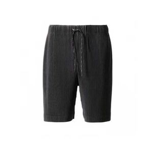 Nya Pleated Homme Plisse Shorts Men Kvinnor Joggare Drawstring Homme Plisse Breechcloth Streetwear Mens Shorts X0628