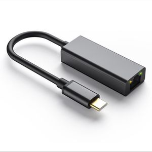 USB 3.0 2.0 Type-CからギガビットイーサネットアダプタハブPortable Pluglay RJ45 MAX 10MB / S 1000MB /■MacBookコンピュータの携帯電話USBC