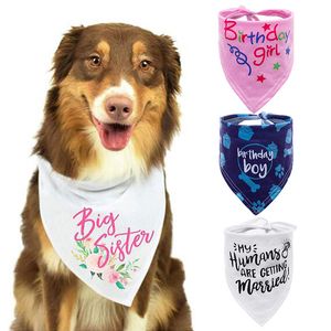 Szalik Mistrz Dekoracji Supplies Saliva Ręcznik Pet Wedding Dog Dog Regulating Naszyjnik Zwierzęta Akcesoria Kołnierze Regulowane