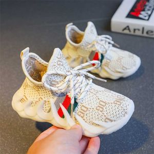 1-10 Years Sneakers Kids Children Shoes 21-32 Boys Girls Breathable Mesh Casual Sports Shoes For Drop 211022