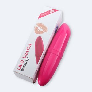 2021 Newstyle LILO Lippenstift Vibrator Sexspielzeug Spiel für Erwachsene Frauen G-Punkt Mini-Vibratoren Lippenstift Sakura mit Kleinkasten 080203