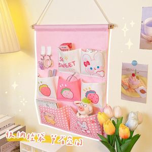Cosmetic Bags & Cases 7 / 3 Pockets Wall Mounted Wardrobe Organizer Sundries Storage Bag Jewelry Hanging Pouch Hang Cosmetics Toys
