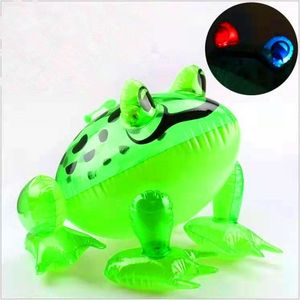 Luminescence Inflatable Frog Balloons Elastic Leg Big Children Balloon Toy Party Interesting Boy Girl Gift 3 76fy Q2