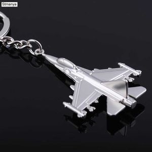 New Aircraft Metal Key Chain Airplane Keychains gift Car Key Ring Bag Classic key holder Pendant Party Gift jewelry G1019