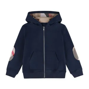 2021 Primavera Autunno Neonati maschi Giacche Cappotti con cerniera in cotone per bambini Giacca con cappuccio per bambini Capispalla per bambini Cappotto cardigan casual per bambini