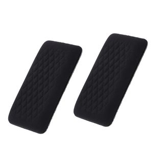 Cuscini di seduta 2 pezzi Supporto rimovibile per la cura dei piedi Bracciolo facile da pulire Memory foam universale Console centrale autoadesiva Cuscino morbido Ginocchio per auto P