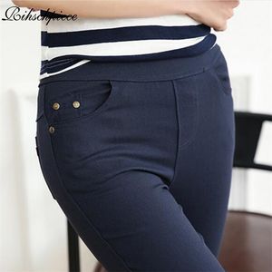 Rihschpiece Kış Artı Boyutu 6XL Tayt Kadın Pantolon Siyah Punk Kalın Jeggings Moda Yüksek Bel Legging Pantolon RZF1403 211108