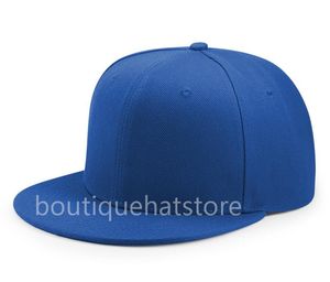 2021 Custom Hellblaue Baseball-Sport-Fitted-Cap für Herren und Damen, vollständig geschlossene Caps, lässige Freizeit, einfarbig, flache Basball-Hüte