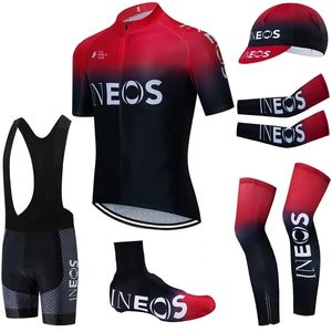 6PCS TEAM 2020 INEOS cycling jersey 20D bike shorts Set Ropa Ciclismo summer quick dry pro BICYCLING Maillot bottoms wear