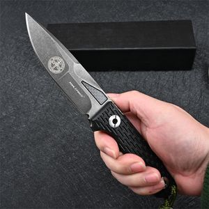 Силовой Нож оптовых-Высокое качество Новый POHL Force Lionsteel Fixed ножи D2 Blade G10 ручка для кемпинга охотничий нож