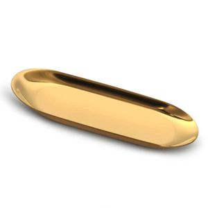 ゴールドメッキタオルトレイ430スチールキャンドル香収納ディッシュプレートティーフルーツトレイ化粧品ジュエリーオーガナイザーテーブル装飾