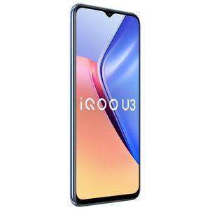 Original Vivo IQOO U3 5G Mobiltelefon 6 GB 8 GB RAM 128 GB ROM MTK 800U Android 6,58 Zoll Vollbild 48 MP AR 5000 mAh Wake Face ID Smart-Handy