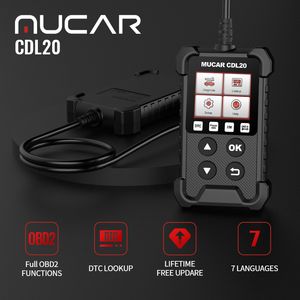 Thinkcar Mucar CDL20 Automotive Professional Car Diagnostic Tools OBD 2 Motor Analysator Code Reader Scanner-Tool im Angebot