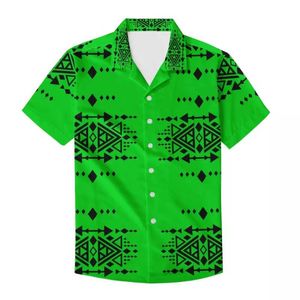 Tatouage Sein achat en gros de Chemises occasionnelles pour hommes Européenne American Vêtements Mode Aztec Style Tatouages Tribaux Tatouages imprimés Hommes à poitrine unique