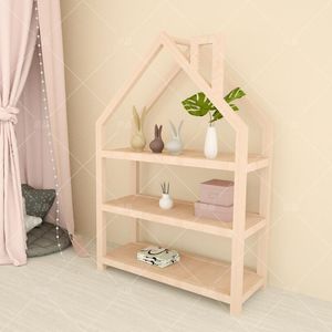 Chimney multi-layer shoes rack Children Cabinets modern solid wooden assembled toy storage racks simple children's shoe cabinet