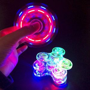 Spinner a mano in lega di zinco Dispositivo di fissazione in metallo Spinner Fingertip Spinner Spin Top Decompression Anxiety Toys Stili misti