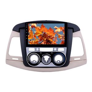 Android 10.0 Car DVD Radio GPS Multimedia Player para 2007-2011 TOYOTA INNOVA Manual A / C Apoio Carplay TPMS Dab + 1080p