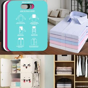 Kleidung Kleiderschrank Lagerung Kleidung Ordner Board Organizer für Schrank Zimmer Wäsche Kleid T-Shirt Flip Fold Ordner