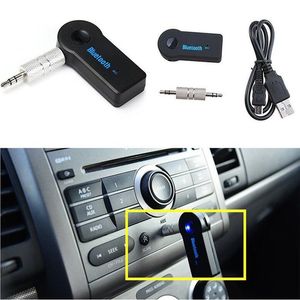 Bluetooth Vericileri Araba Adaptörü Alıcı 3.5mm AUX Stereo Akıllı Telefon MP3 YY28 Için Kablosuz USB Mini Ses Müzik