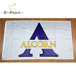 Bandiera NCAA Alcorn State Braves 3 * 5 piedi (90 cm * 150 cm) Bandiera in poliestere Bandiera decorazione volante casa giardino bandiera Regali festivi