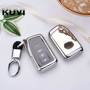 PC + TPU bilskydd för NX GS RX är ES GX LX RC 200 250 350 LS 450H 300H nyckelfall Keychain-tillbehör