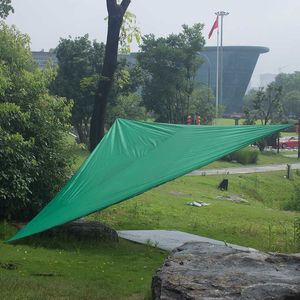 Waterproof Beach Camping Awning Outdoor Canopy Sun Shelter Sunshade Garden Patio Pool Shades Beach Garden Picnic Tourist Tarp Y0706